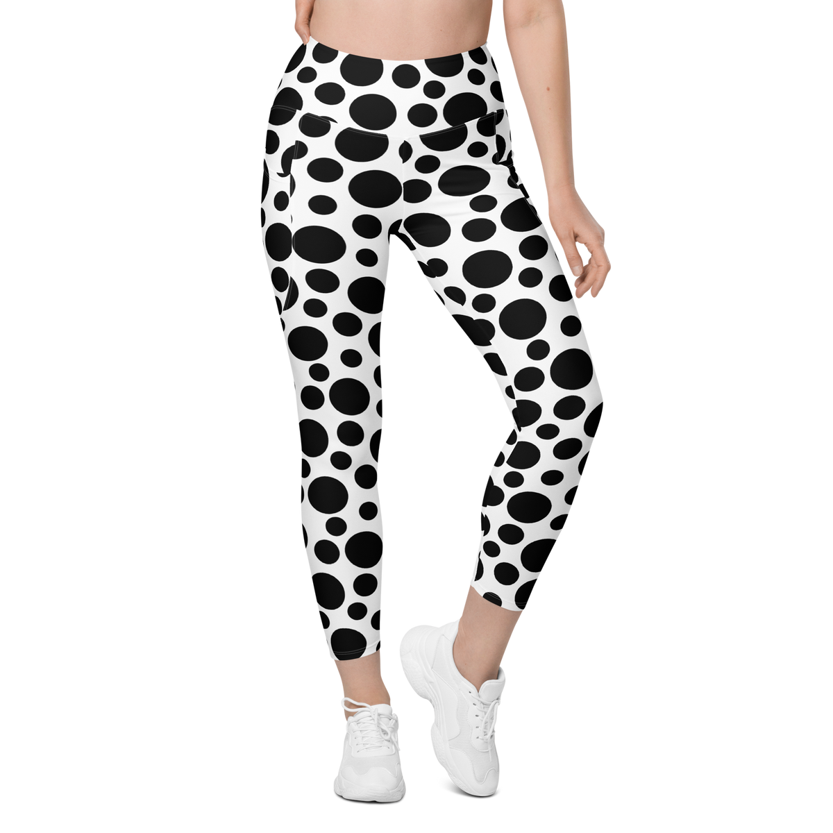 Inujima High-Waisted Recycled Leggings with Pockets